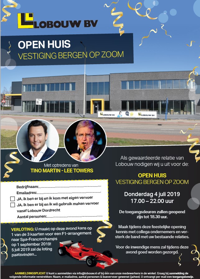 Open huis Bergen op Zoom